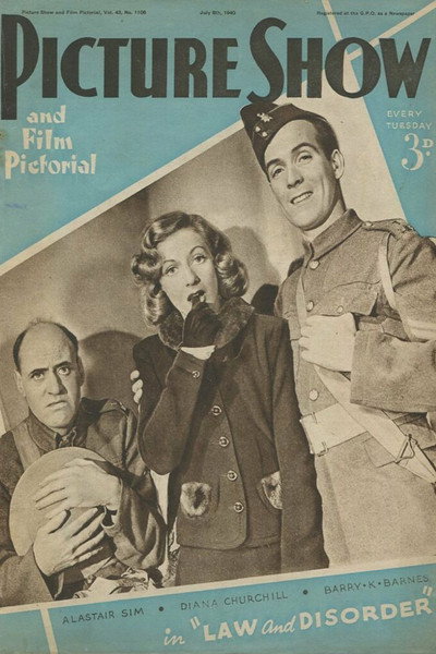 Póster de Law and Disorder