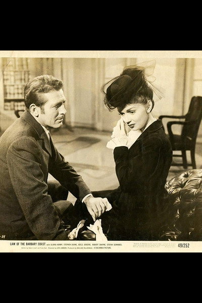 Póster de Law of the Barbary Coast