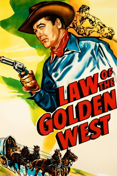 Póster de Law of the Golden West