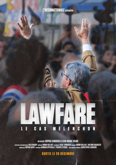 Póster de Lawfare: Le cas Mélenchon