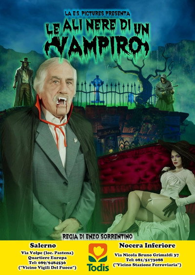 Póster de Le ali nere di un vampiro