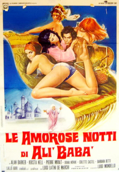 Póster de Le amorose notti di Ali Baba