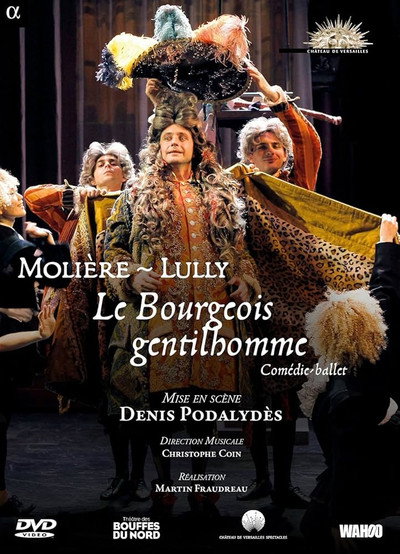 Póster de Le Bourgeois gentilhomme, Comédie-ballet de Molière et Lully