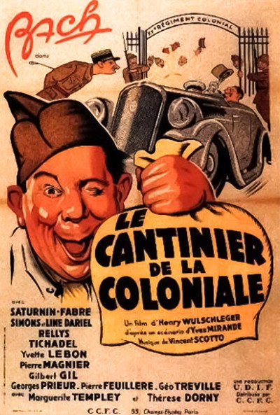 Póster de Le cantinier de la coloniale