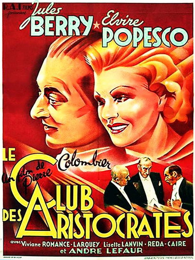 Póster de Le club des aristocrates