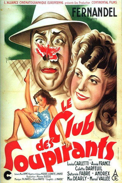 Póster de Le club des soupirants