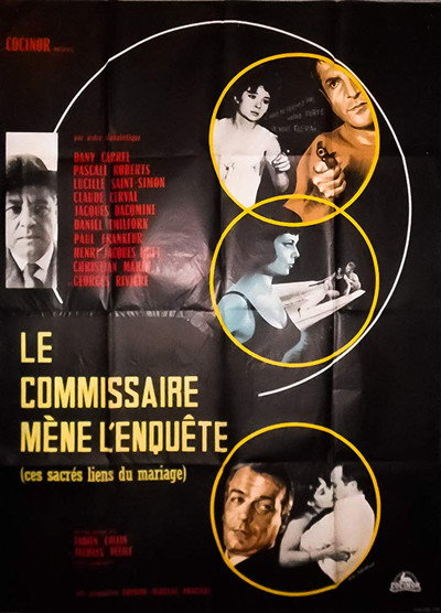 Póster de Le commissaire mène l'enquête
