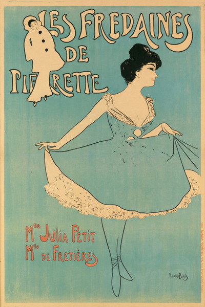 Póster de Le départ d'Arlequin et de Pierrette