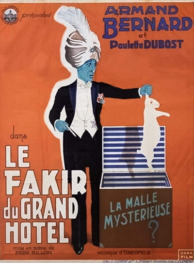 Póster de Le fakir du Grand Hôtel