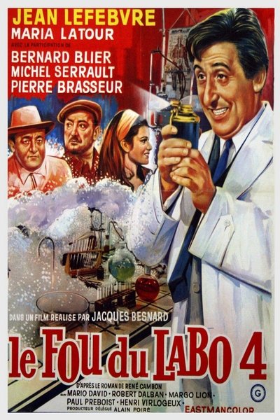 Póster de Le fou du labo IV