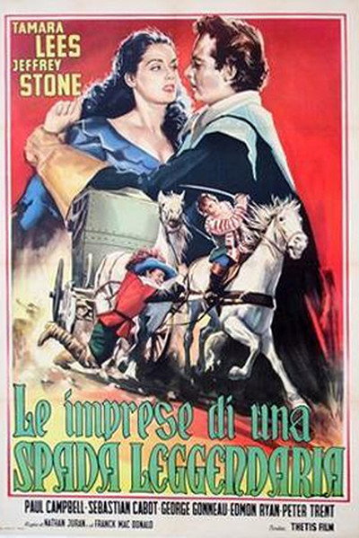Póster de Le imprese di una spada leggendaria