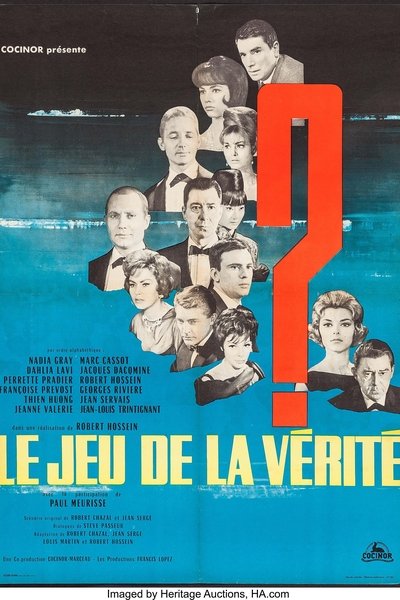Póster de Le jeu de la vérité
