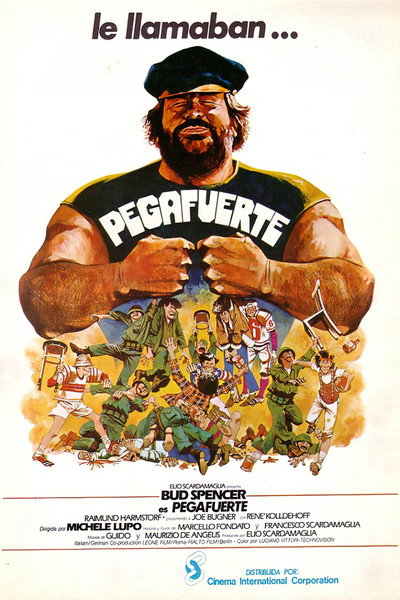 Póster de Le llamaban... Pegafuerte