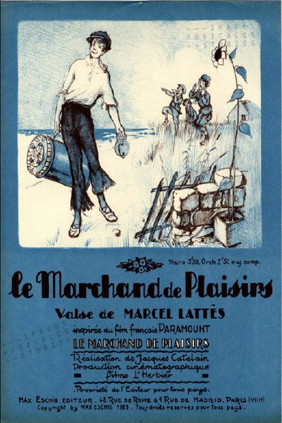 Póster de Le marchand de plaisirs