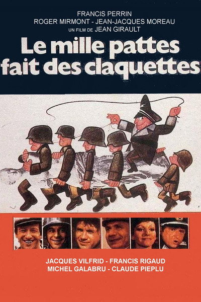Póster de Le mille-pattes fait des claquettes