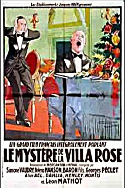 Póster de Le mystère de la villa rose
