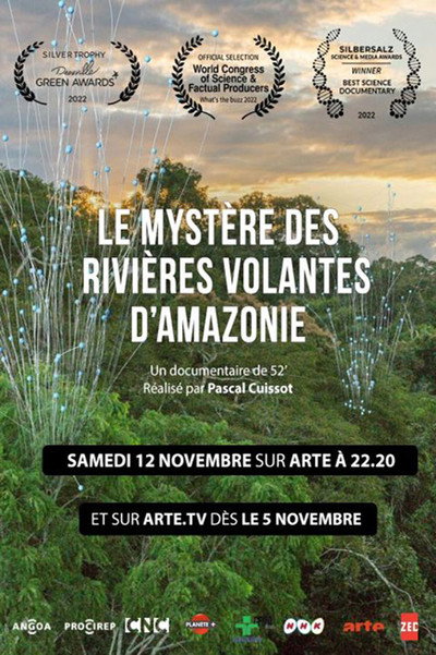 Póster de Le mystère des rivières volantes d'Amazonie