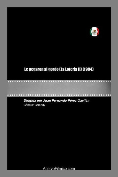Póster de Le pegaron al gordo (La Lotería II)
