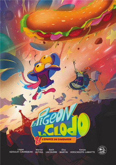 Póster de Le Pigeon, le Clodo & l'Épopée du Sandwich