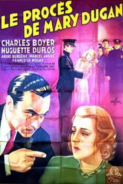 Póster de Le procès de Mary Dugan