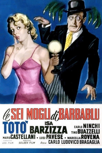 Póster de Le sei mogli di Barbablù