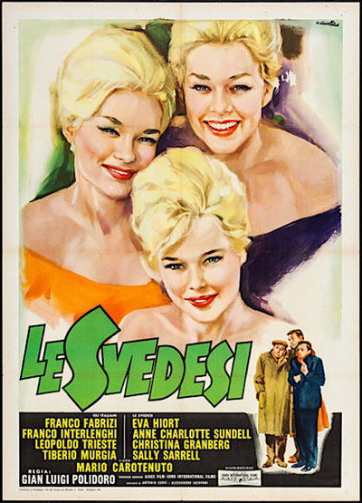 Póster de Le svedesi