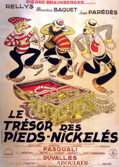Póster de Le trésor des Pieds-Nickelés