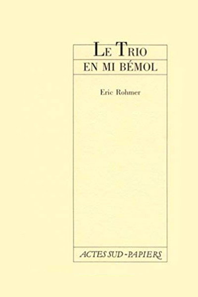 Póster de Le trio en mi bémol
