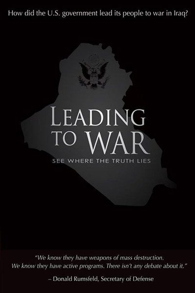 Póster de Leading to War
