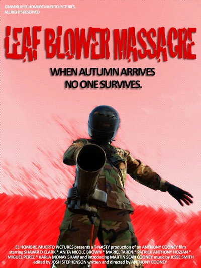 Póster de Leaf Blower Massacre