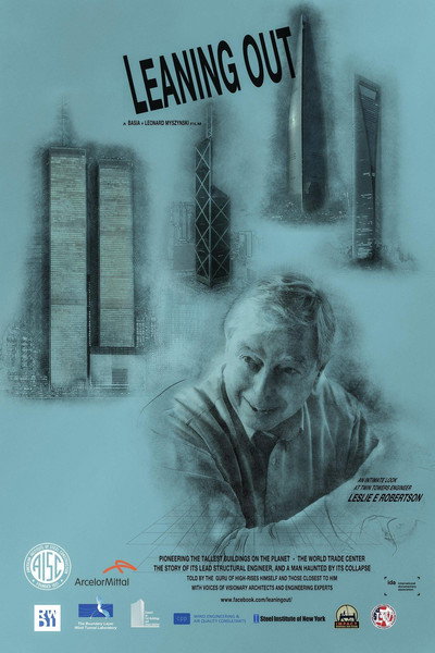 Póster de Leaning Out - An Intimate Look at Twin Towers Engineer Leslie E Robertson