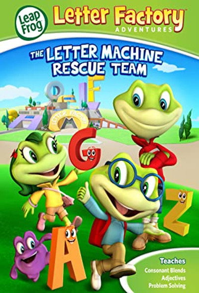 Póster de Leap Frog Letter Factory Adventures: The Letter Machine Rescue Team
