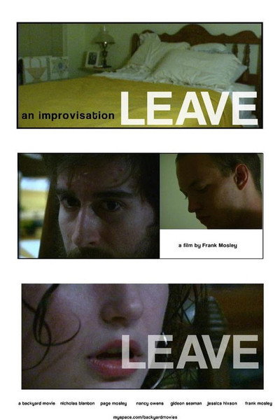 Póster de Leave