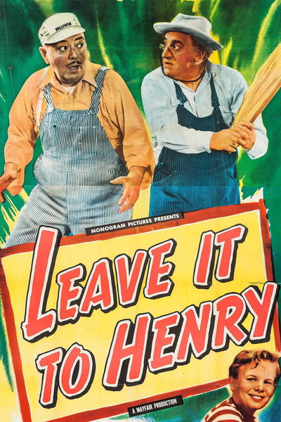 Póster de Leave It to Henry