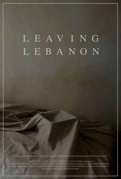 Póster de Leaving Lebanon