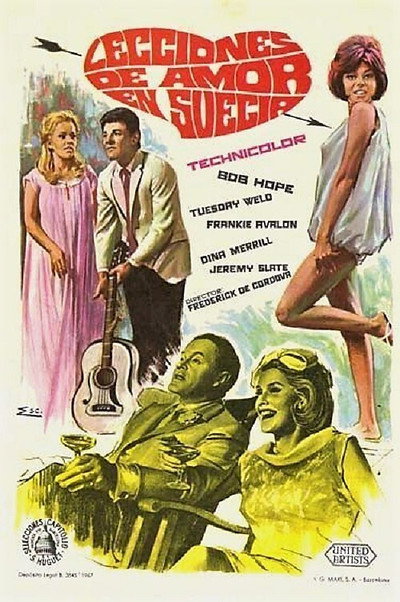 Póster de Lecciones de amor en Suecia