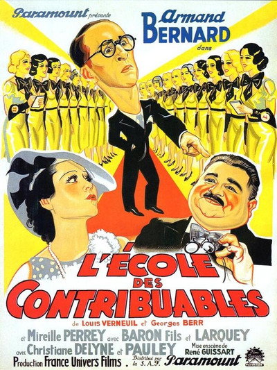 Póster de L'école des contribuables