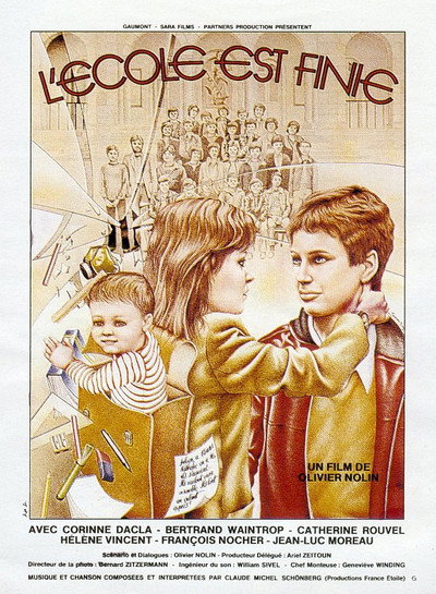 Póster de L'école est finie