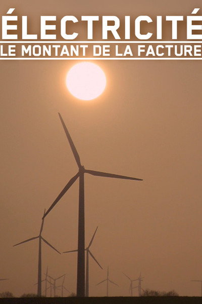 Póster de Électricité, le montant de la facture