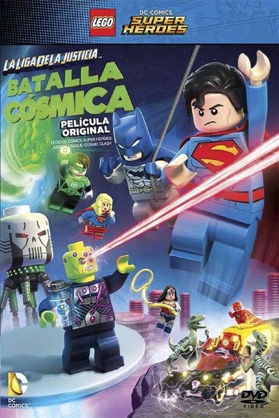 Póster de Lego DC Comics Super Heroes: La Liga de la Justicia - La invasión de Brainiac