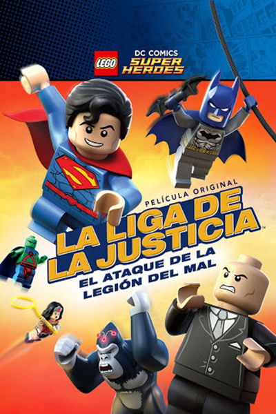 Póster de Lego DC Super Heroes: La Liga de la Justicia - El ataque de la Legión del Mal