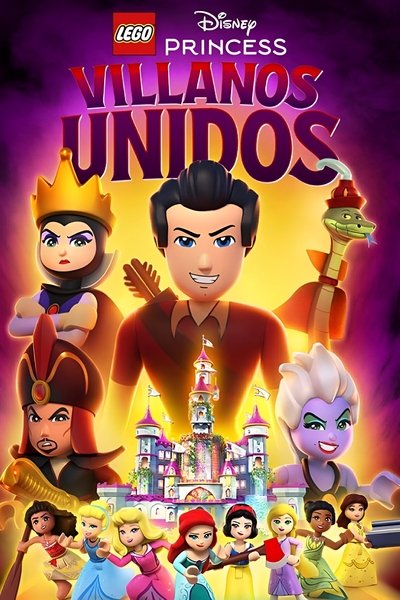 Póster de LEGO Disney Princess: Villanos unidos
