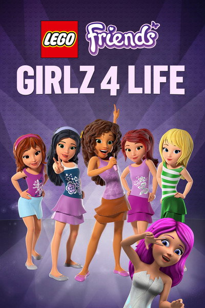 Póster de Lego Friends: Girlz 4 Life