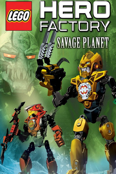Póster de Lego Hero Factory: Savage Planet