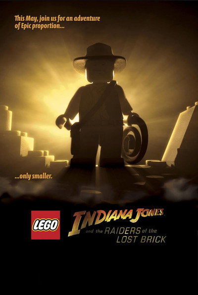 Póster de Lego Indiana Jones and the Raiders of the Lost Brick