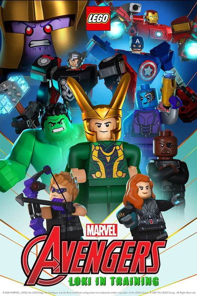 Póster de LEGO Marvel Avengers: Loki in Training