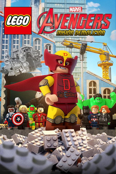 Póster de LEGO Marvel Avengers: Misión demolición
