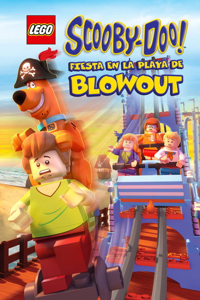 Póster de Lego Scooby-Doo! Fiesta en la playa de Blowout