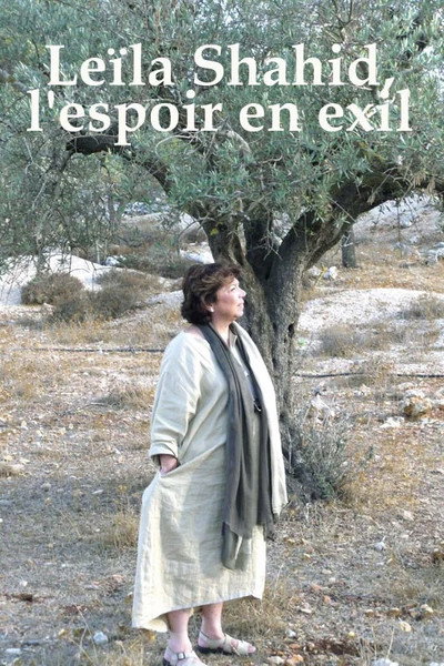 Póster de Leïla Shahid: L'espoir en exil