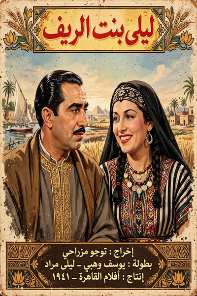 Póster de Leila, the Girl from the Country